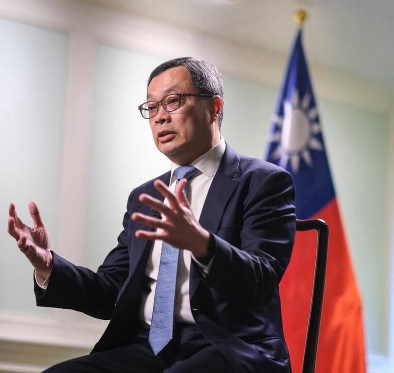 外交部政務次長陳明祺(圖)接受美國哥倫比亞廣播公司新聞網專訪,強調台灣相信美國對台灣的承諾。(外交部提供)中央社記者游凱翔傳真 115年5月11日