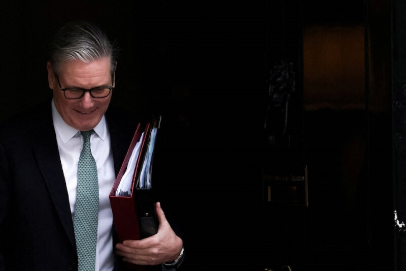 英國首相施凱爾。（路透社）