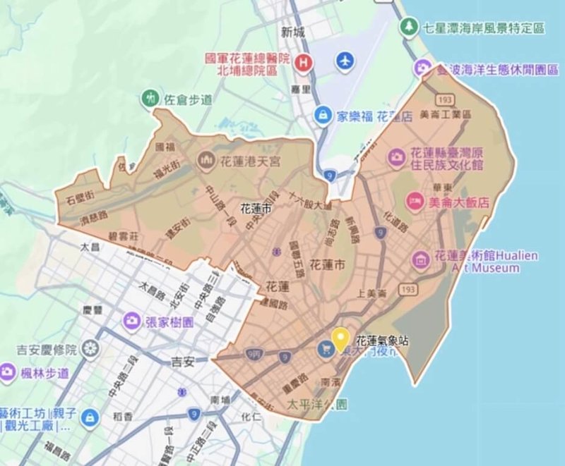 中央氣象署將於18日上午10時至12時在花蓮市辦理「巨浪告警」細胞簡訊發送演練，針對即將遭受6公尺以上巨浪影響的沿海地區發送警示訊息。（花蓮縣府提供）中央社記者張祈傳真　115年5月14日