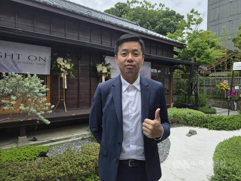 錸德集團積極轉型，旗下大樂司文創主導營運的「光在錦町」15日開業。圖為大樂司文創總經理王斯楷。中央社記者江明晏攝　115年5月15日