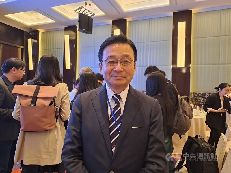 台灣上市櫃公司協會15日舉行台日上市企業論壇，伊藤忠商事株式會社顧問小林文彥表示，近年勞動力人口逐漸降低，企業如何維持甚至創造更大價值，是當前重要課題。中央社記者潘智義攝　115年5月15日