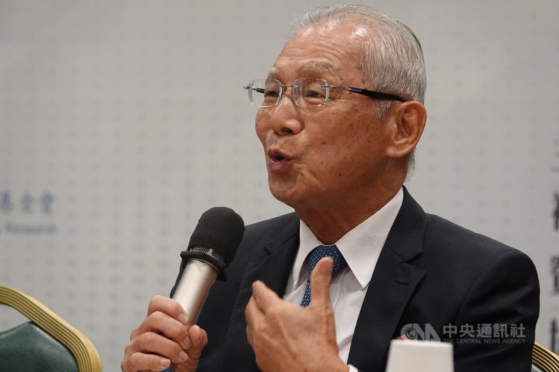 前駐美代表高碩泰15日表示，美國總統川普此次帶十多位企業家訪中，想的是要拿到更多訂單和做更多生意。中央社記者吳書緯攝　115年5月15日