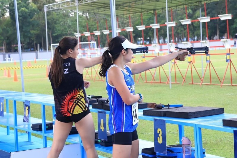 台灣代表隊10日至17日於印尼日惹出賽2026年現代五項U17與U19亞洲錦標賽,圖為現代五項之射擊賽。(台灣代表隊提供)中央社記者羅薇佳雅加達傳真 115年5月18日
