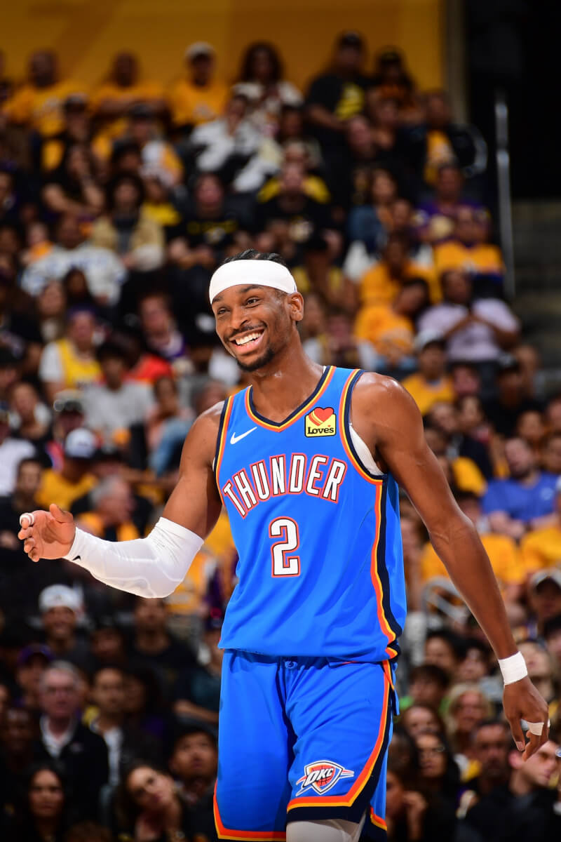 美國職籃NBA奧克拉荷馬雷霆當家球星亞歷山大（圖取自x.com/okcthunder）