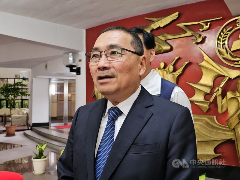 新北市長侯友宜（圖）19日接受媒體聯訪，針對新北市民在基隆工作的時候被老鼠咬傷，染上漢他病毒一事表示，個案的住家林口，已經清消完畢。中央社記者王鴻國攝　115年5月19日