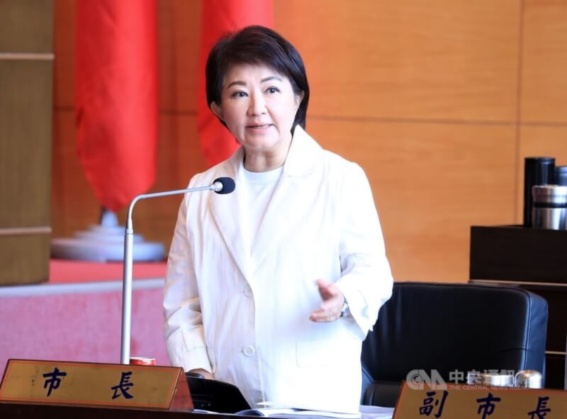 台中市長盧秀燕。（中央社檔案照片）
