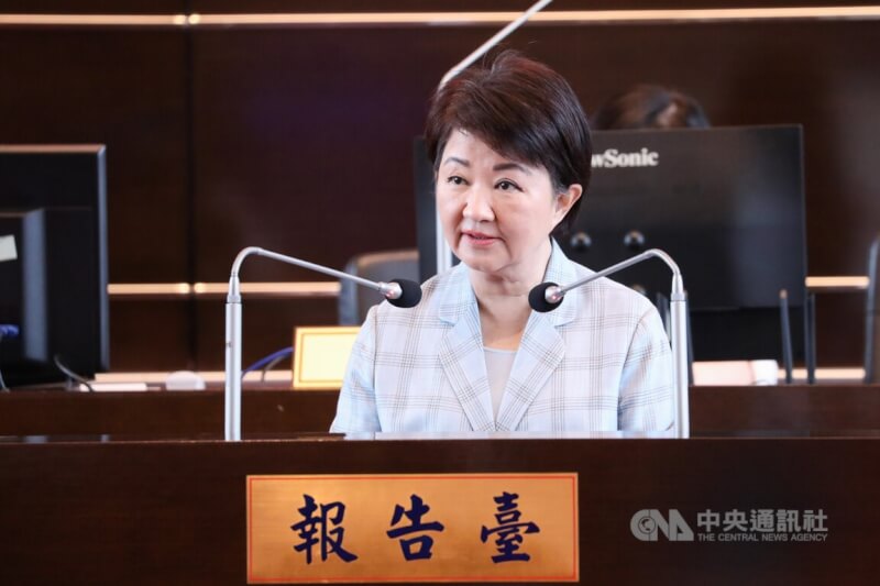 台中市長盧秀燕。（中央社檔案照片）