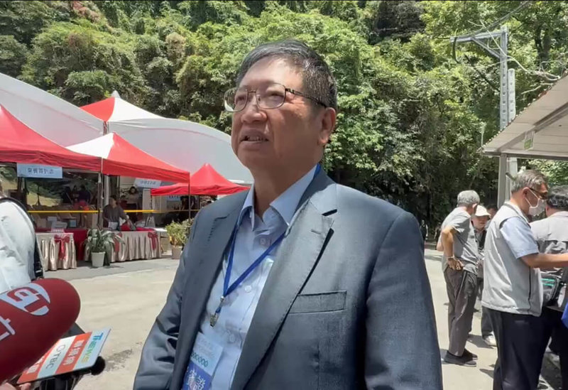 新竹縣竹北市長選戰持續升溫,國民黨新竹縣黨部主委、新竹縣長楊文科(圖)20日表示,根據規劃,會跟民眾黨彼此推出人選,再透過民調方式產出最強候選人,期待來一場君子之爭。(民眾提供)中央社記者魯鋼駿傳真 115年5月20日