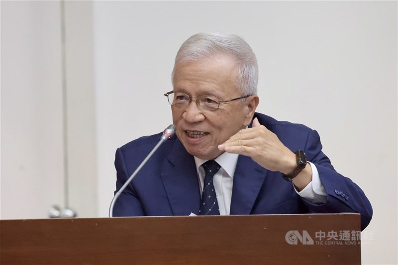 圖為央行副總裁嚴宗大。（中央社檔案照片）