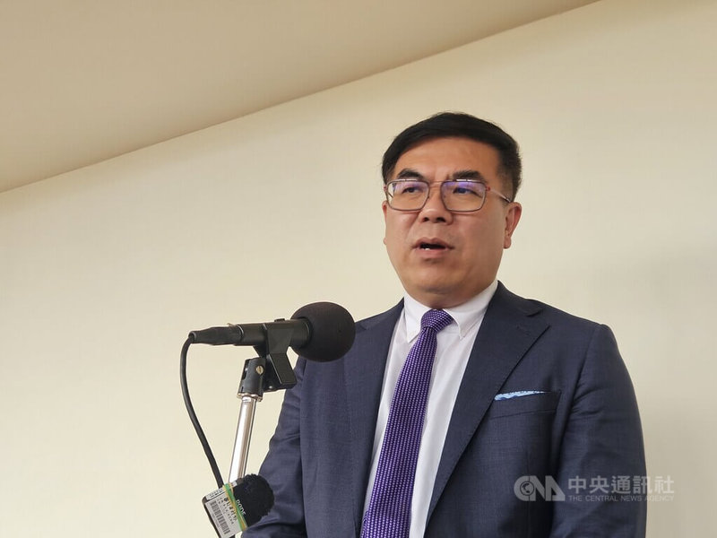 立法院21日審查今年度中央政府總預算案關於環境部主管預算,環境部長彭啟明會前接受媒體聯訪,回應都市林推動等議題。中央社記者曾以寧攝 115年5月21日
