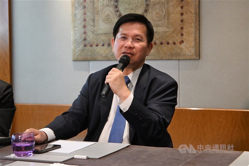 圖為外交部長林佳龍。（中央社檔案照片）