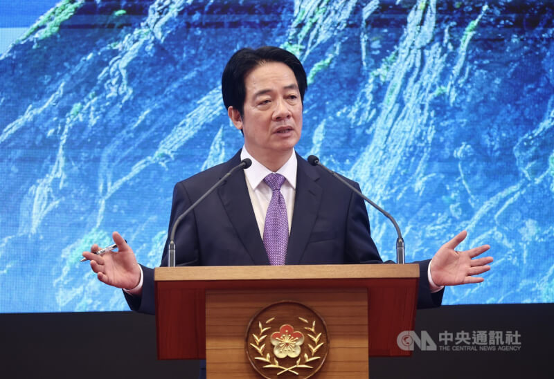 總統賴清德。（中央社檔案照片）