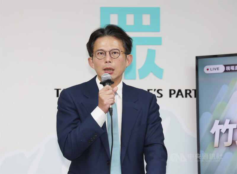 民眾黨主席黃國昌。（中央社檔案照片）