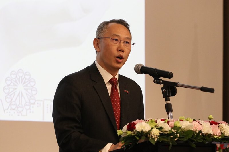 駐土耳其代表黃志揚（圖）投書，指出人工智慧（AI）與數位健康正重塑全球醫療體系，台灣與土耳其在智慧醫療、慢性病管理及公共衛生安全等領域具有高度互補性，呼籲雙方深化合作，共同推動智慧健康照護發展。（駐土耳其代表處提供）中央社記者李晉緯新德里傳真115年5月23日