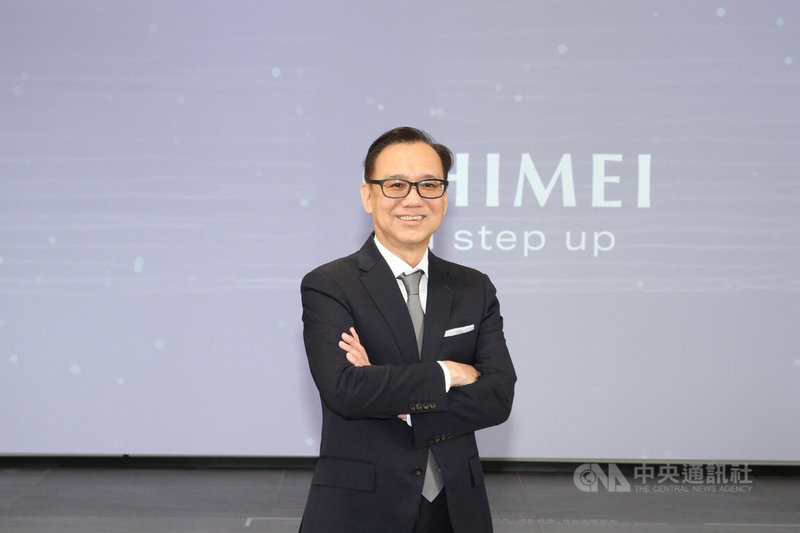 奇美實業由創辦人許文龍獨子許家彰（圖）接任董事長，25日首度近距離與媒體接觸受訪，說明接班與傳承決策過程，以及未來經營理念等。中央社記者楊思瑞攝　115年5月25日
