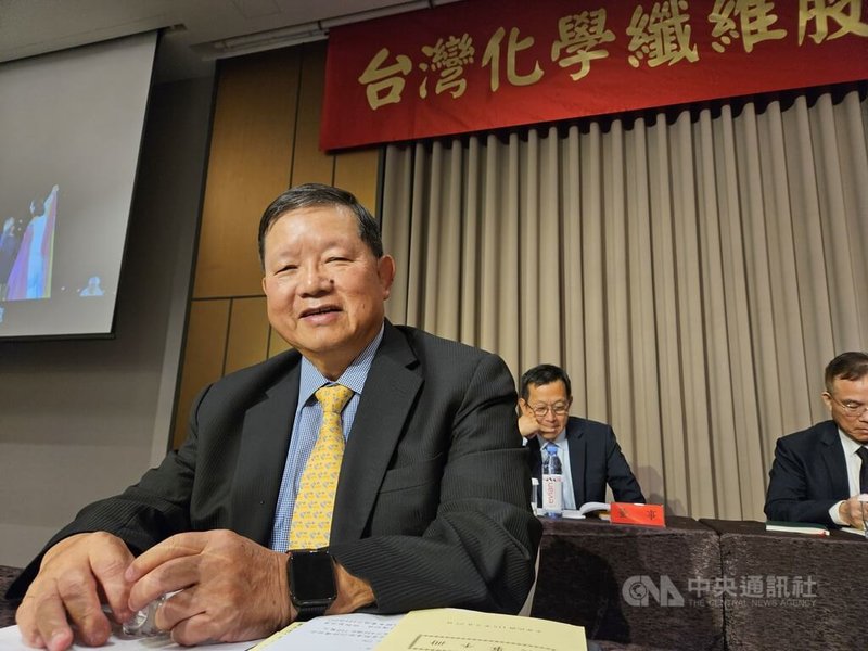 台化總經理呂文進（圖）27日在股東會中表示，台化未來擬以「化工廚房」概念，透過與專業化學公司合作，建立小量多樣合成平台。台化今年也將首度揮軍台北國際電腦展（COMPUTEX），展出初步成果。中央社記者曾仁凱攝　115年5月27日