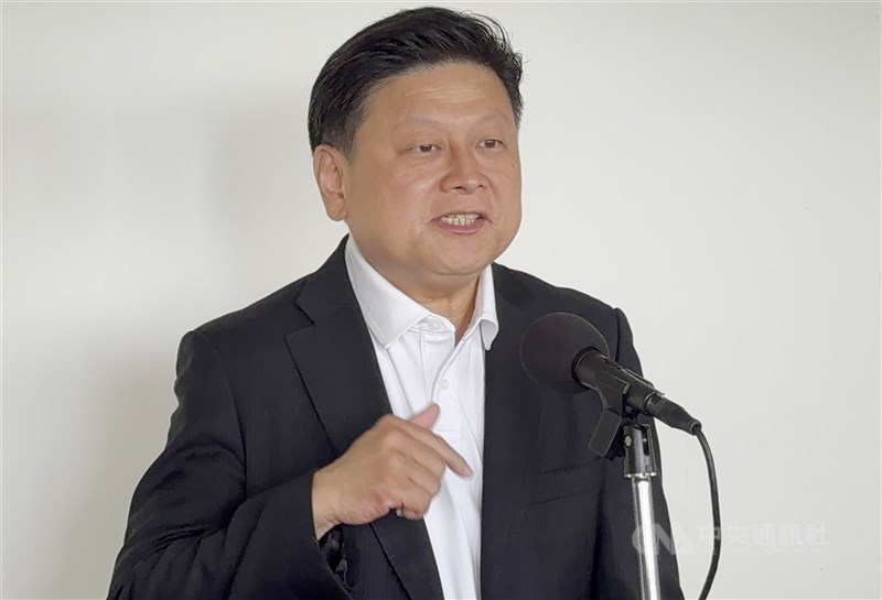 圖為國民黨團總召傅崐萁。（中央社檔案照片）