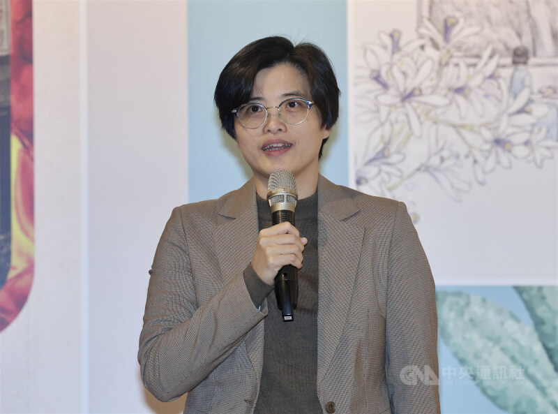 作家楊双子（圖）27日表示，「臺灣漫遊錄」的養分之一來自學者藍佩嘉的書籍「跨國灰姑娘」。（中央社檔案照片）
