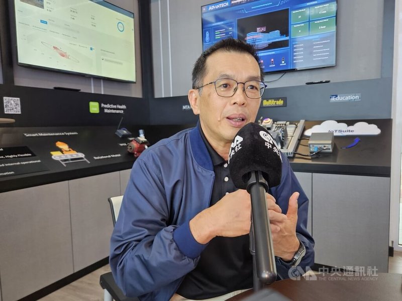 全球工業電腦大廠研華落腳檳城，研華大馬總經理黃福泉（圖）說，檳城據點除肩負技術移轉角色外，也著重建立平台與培育人才，擴大邊緣AI布局。中央社記者黃自強檳城攝 115年5月29日