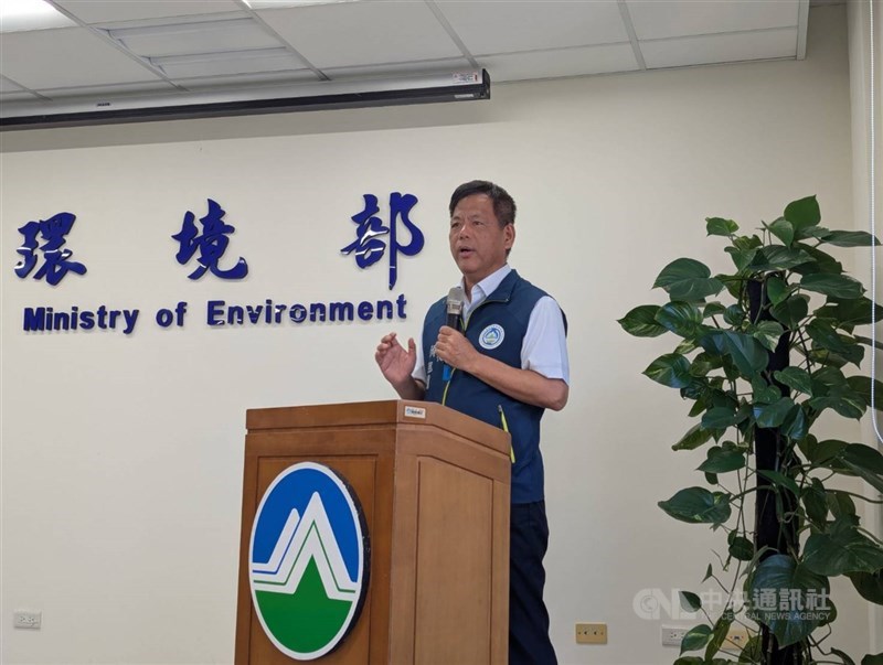 環境管理署前署長顏旭明。（中央社檔案照片）