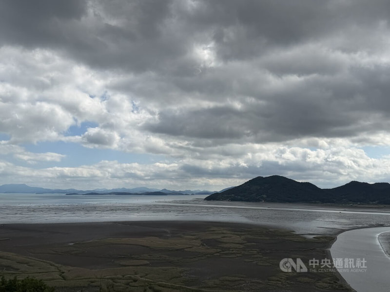 位於韓國全羅南道的順天灣濕地是由廣闊泥灘、蘆葦田與鹽沼濕地共同組成的複合生態系統,也是世界遺產「韓國的泥灘」第1階段登錄的核心區域。中央社記者楊啟芳順天市攝 115年5月30日