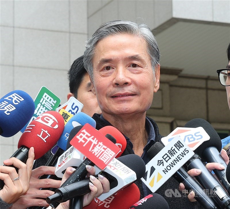 圖為前國安會秘書長金溥聰。（中央社檔案照片）