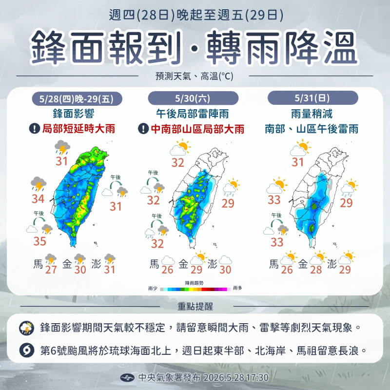(圖取自facebook.com/cwa.weather)
