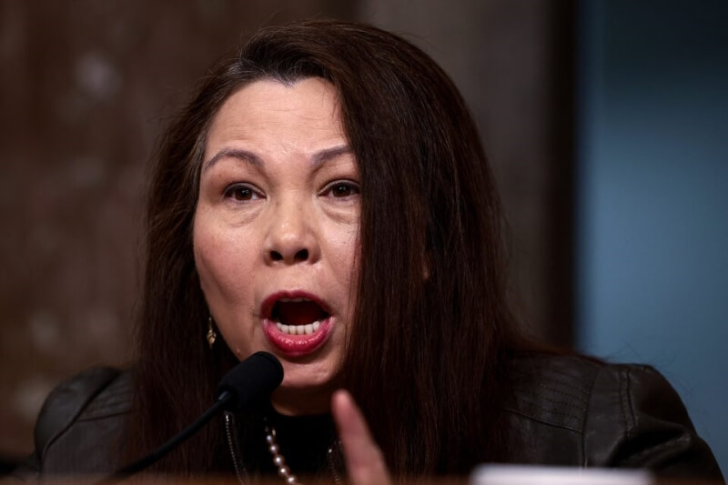 美國民主黨籍參議員達克沃斯。（路透社）