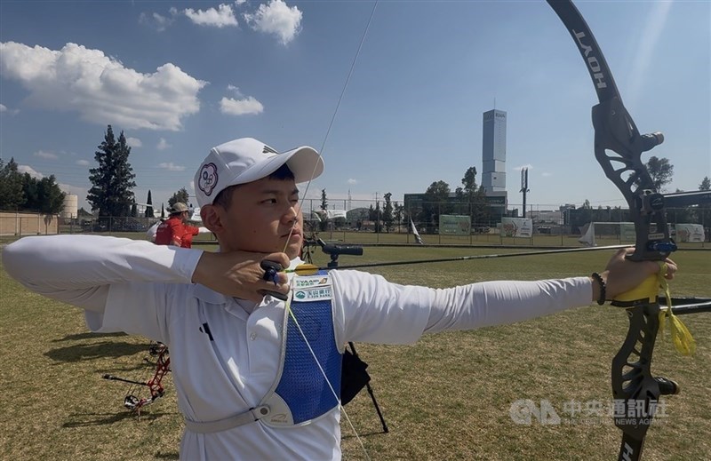 湯智鈞入選亞運國手名單。（中央社檔案照片）