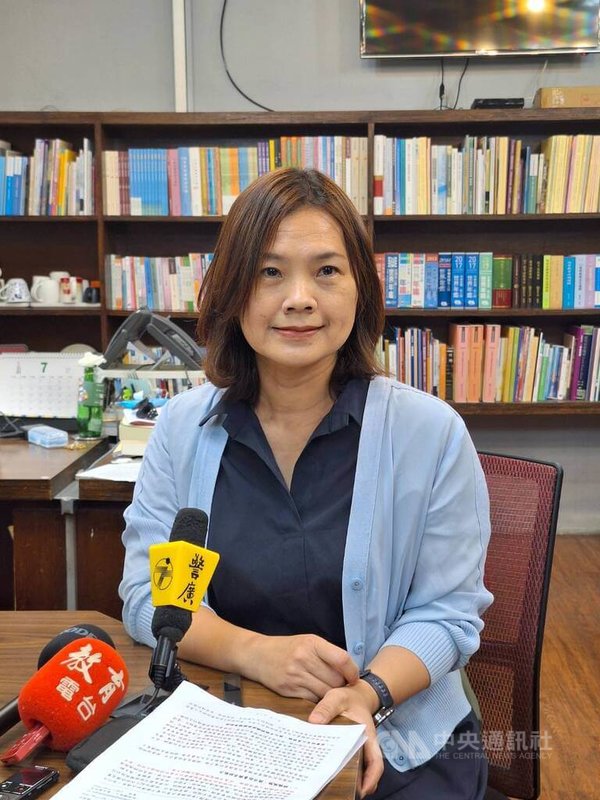 教育部學特司長蔡宜靜(圖)受訪時表示,因應依托咪酯(俗稱喪屍煙彈)等新興毒品不易即時辨識的特性,教育部正研議納入唾液篩檢,作為學校早期風險辨識的輔助工具。中央社記者許秩維攝 115年6月1日