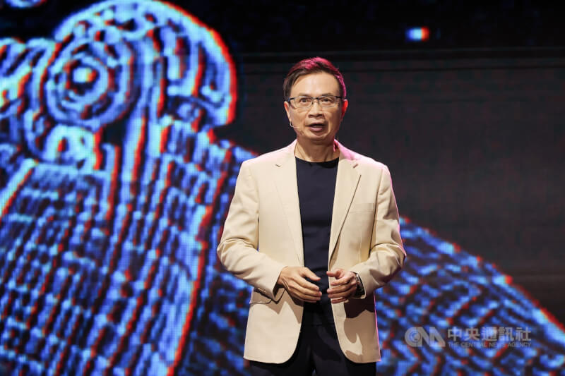 2026 COMPUTEX（台北國際電腦展）於台北正式登場，圖為黃志芳1日出席高通主題演講並致詞。（中央社檔案照片）