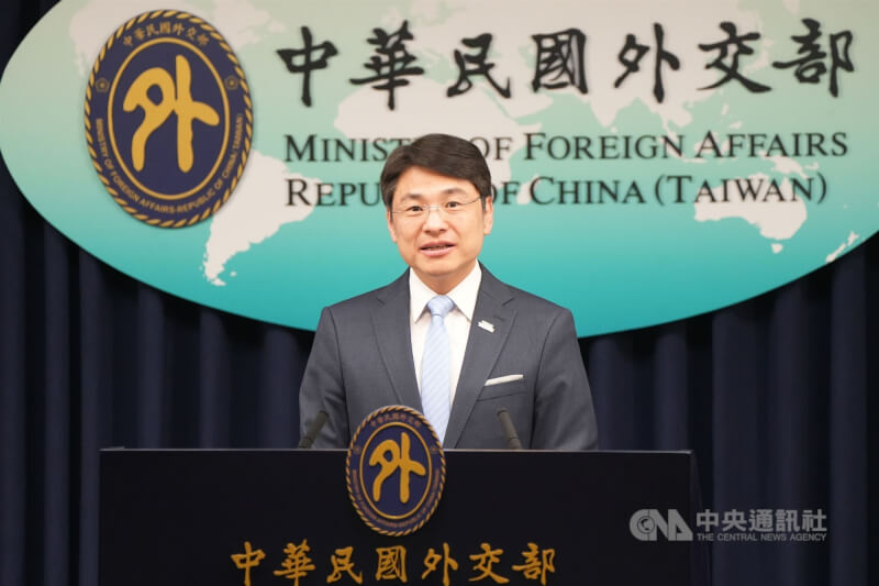 外交部發言人蕭光偉。（中央社檔案照片）