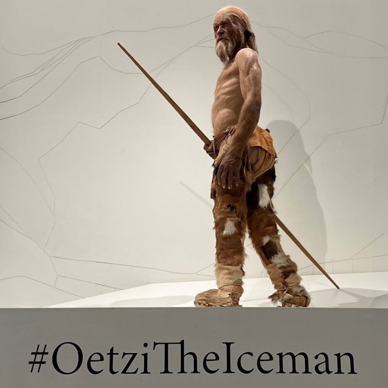 圖為「冰人奧茲」模型。（圖取自facebook.com/OetziTheIceman）