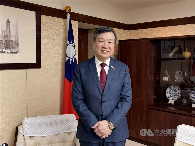 圖為駐日代表李逸洋。（中央社檔案照片）