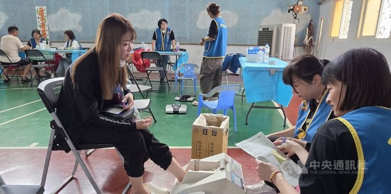 台北仁濟院7日在澎湖西嶼鄉竹灣健康園區辦理義診及健檢，這是連續8年跨海義診服務，讓西嶼地區民眾可就近獲得完善醫療檢查服務。中央社   115年6月7日