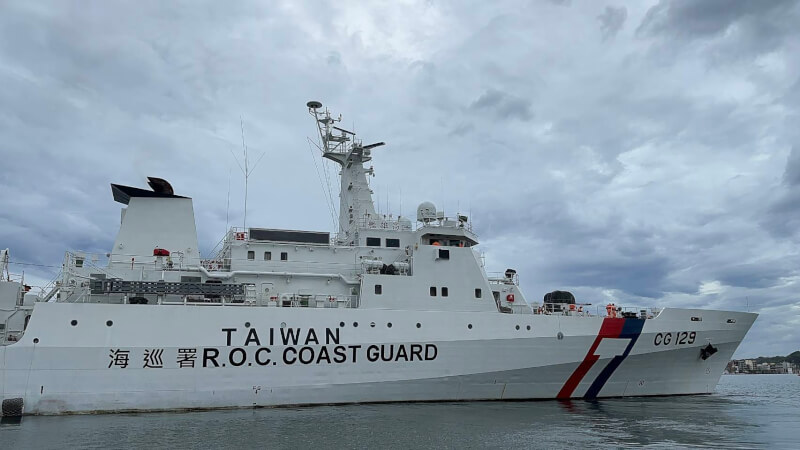 圖為海巡署高雄艦。(海洋委員會海巡署提供)