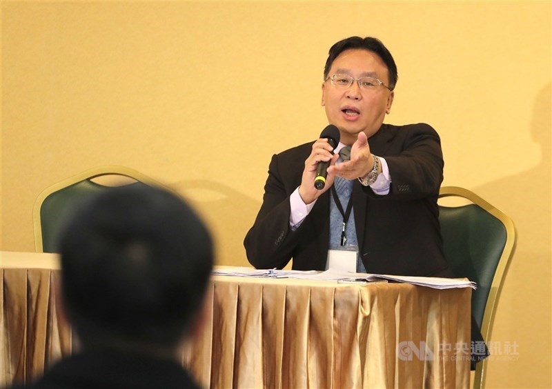 圖為中國國民黨彰化縣長參選人魏平政。（中央社檔案照片）