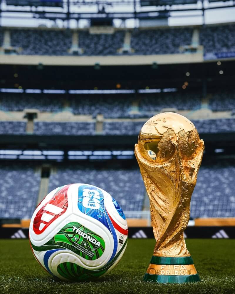 2026年世界盃足球賽在11日開踢。（圖取自instagram.com/adidasfootball）