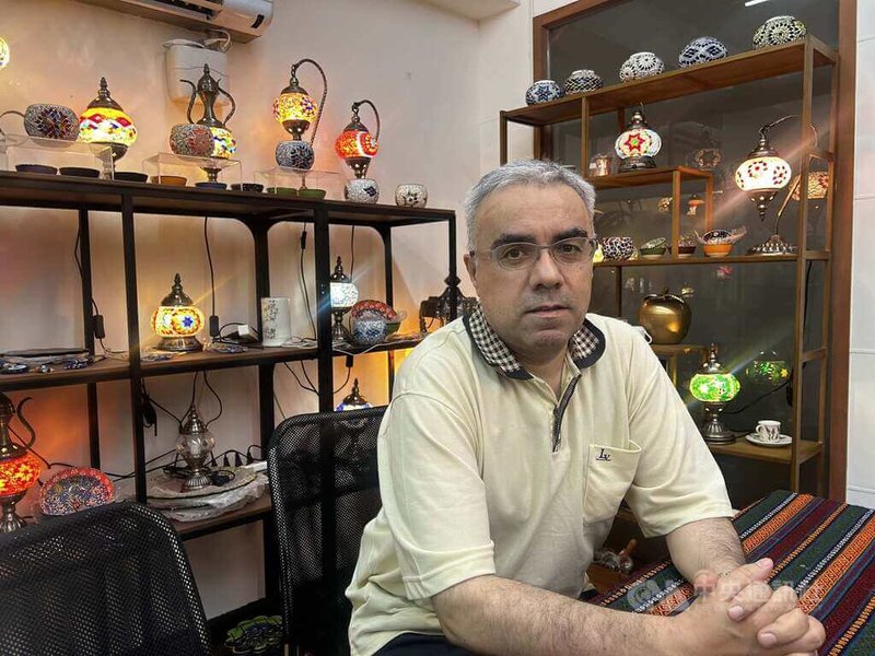 土耳其籍伊斯蘭文化研究學者初雅士接受中央社訪問，從當前中東衝突，談及對伊斯蘭世界未來發展的看法。中央社記者施婉清台北攝　115年6月10日