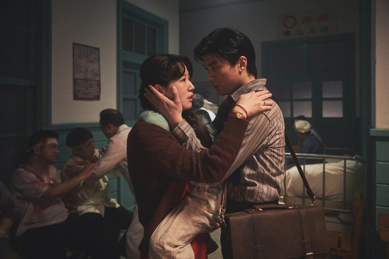 演員林哲熹（右）、方志友（左）主演影集「再見1987」，2人上演跨越半世紀的虐戀，也為角色苦練台語。（公視台語台提供）中央社記者洪素津傳真　115年6月10日
