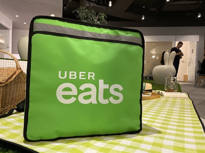 Uber Eats漲商家服務費。（中央社檔案照片）