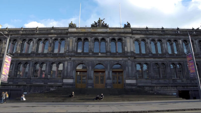 蘇格蘭國家博物館外觀。（圖取自facebook.com/NationalMuseumsScotland）