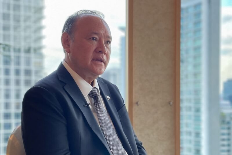 菲律賓國防部長鐵歐多洛。（路透社）