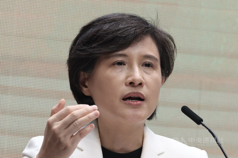 行政院副院長鄭麗君。（中央社檔案照片）