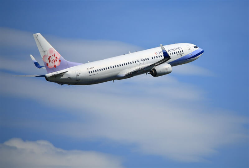 圖為中華航空客機。（中央社檔案照片）
