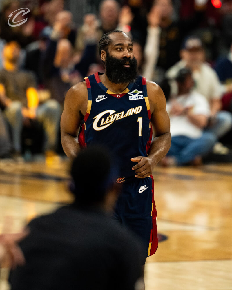 美國職籃NBA球星哈登。（圖取自x.com/cavs）