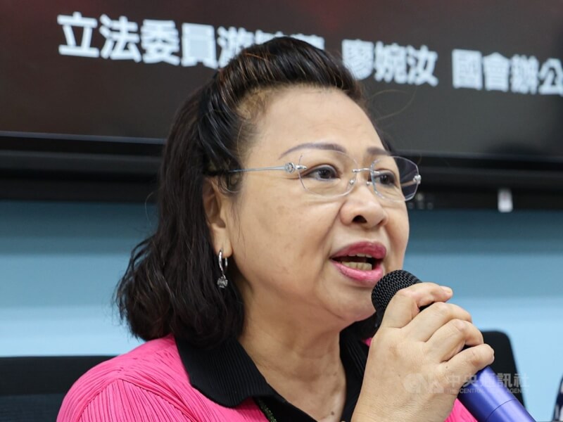監委被提名人、國民黨前立委廖婉汝。（中央社檔案照片）