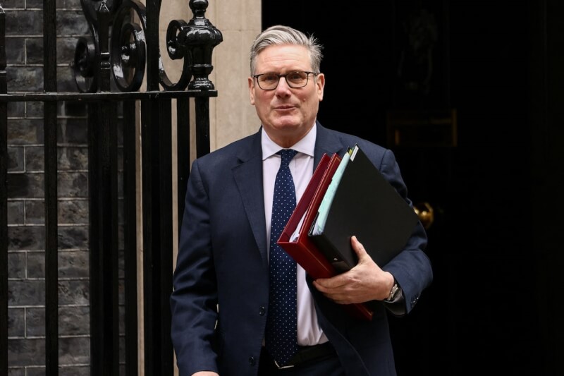 英國首相施凱爾。（路透社）