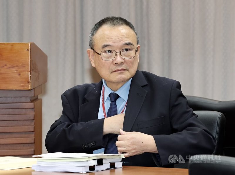 立法院教育及文化委員會17日下午審查115年度故宮博物院相關預算案，故宮院長蕭宗煌（圖）列席會議。中央社記者張皓安攝　115年6月17日