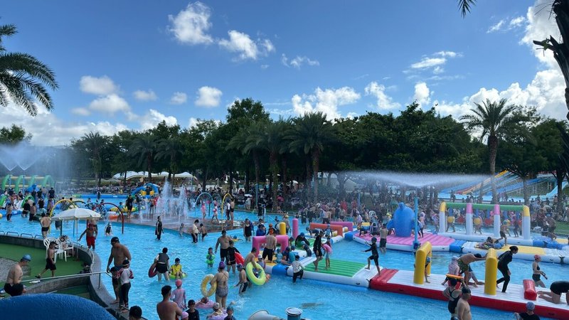 花蓮「知卡宣玩水趣」暑期戲水活動，將於7月4日至8月23日展開，今年升級兒童戲水設施，並規劃4大主題日系列活動，以不同主題風貌打造東台灣夏日戲水好去處。（花蓮縣政府提供）中央社記者李先鳳傳真　115年6月17日